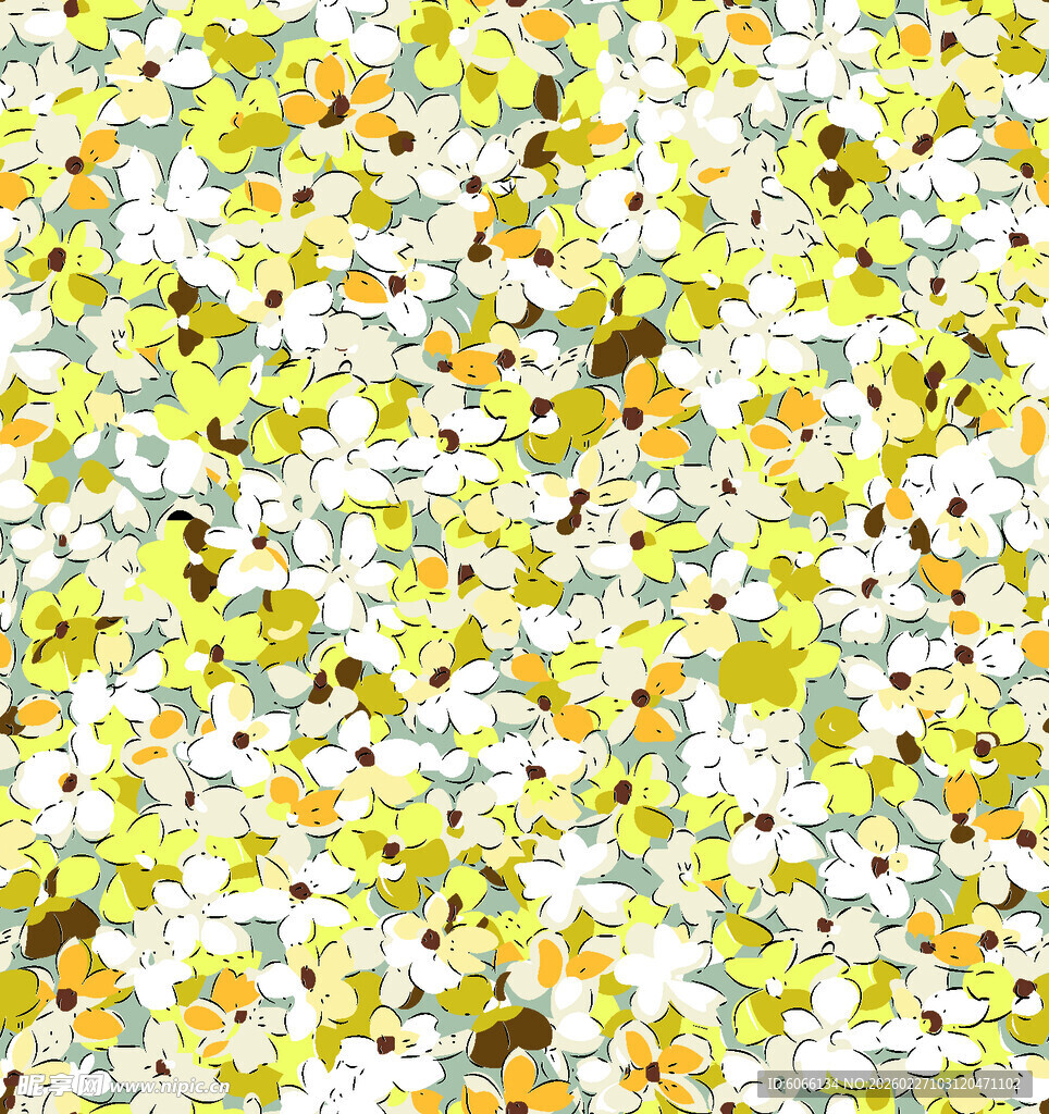 多彩碎花图案背景纹理