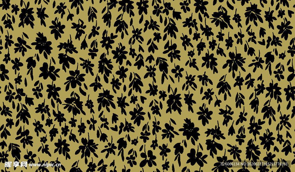 豹纹图案纹理背景