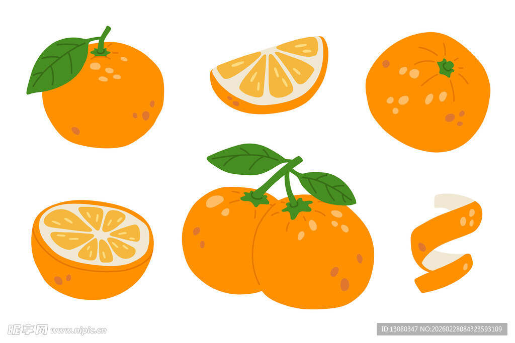 柑橘图案
