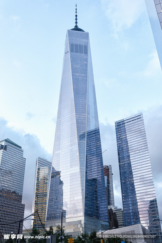 纽约世贸中心一号楼景观
