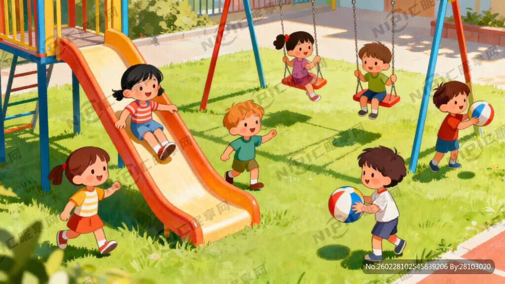 幼儿园户外游戏