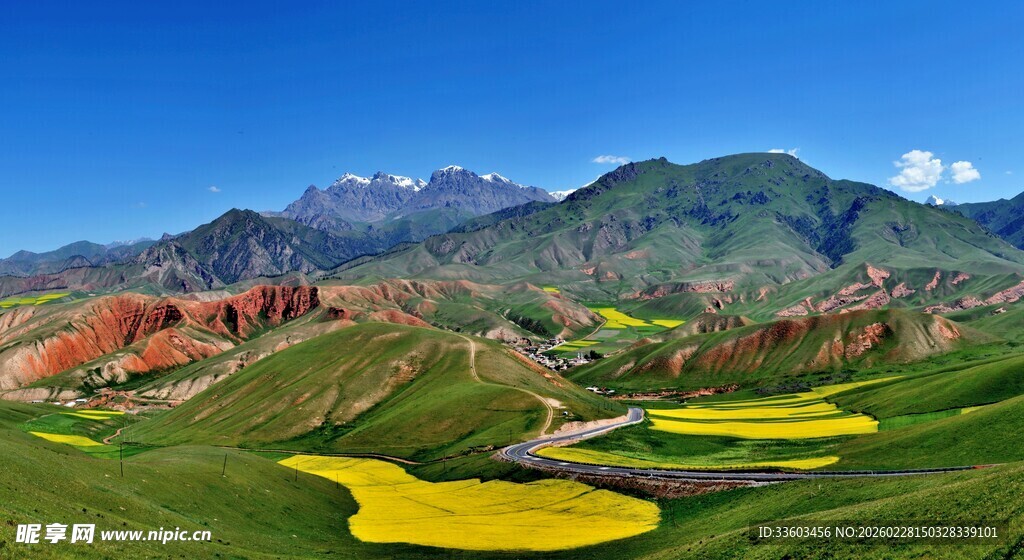 山间多彩美景高尔夫球场