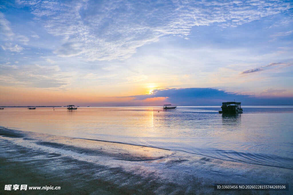 海边日落美景