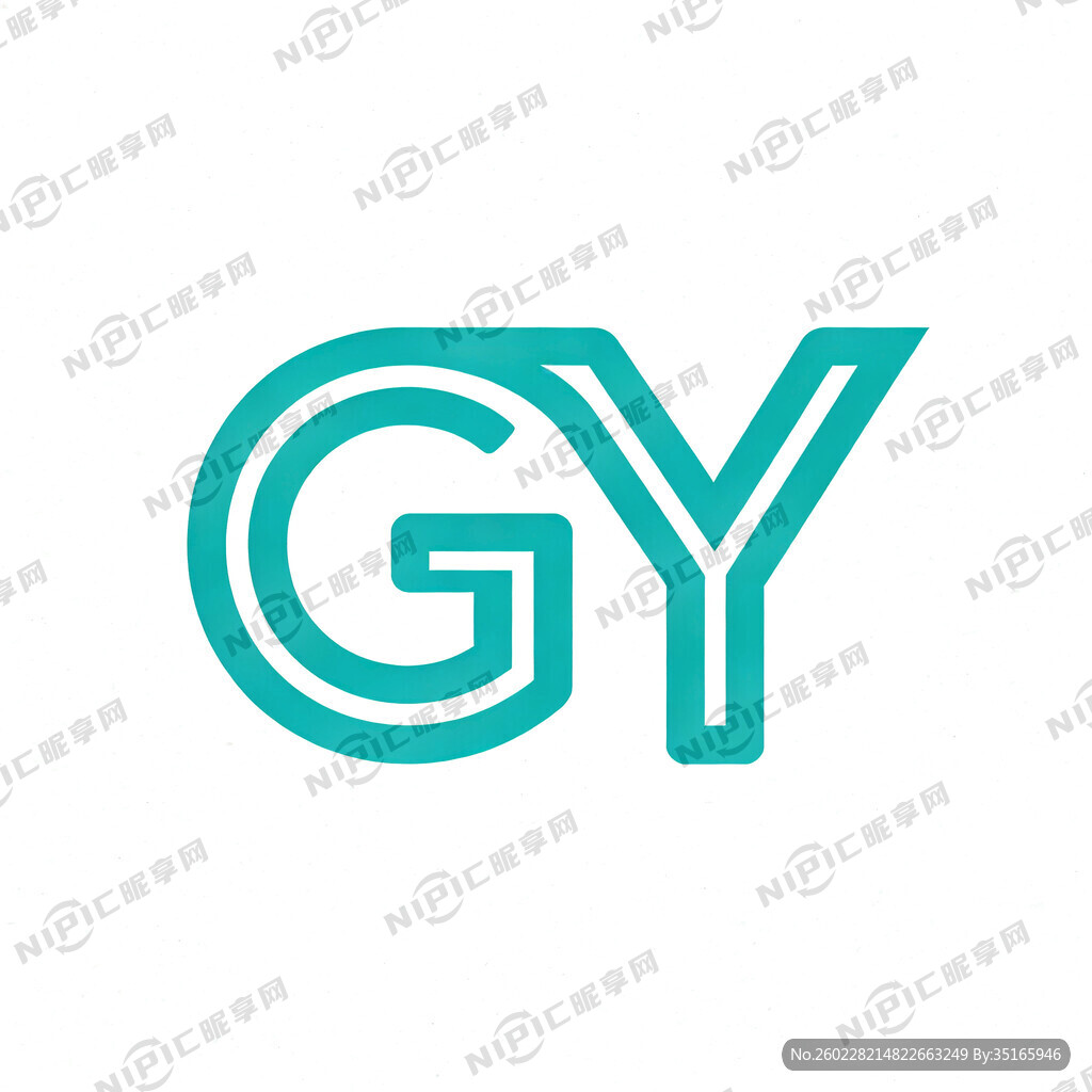 莞域 首字母生成一个logo