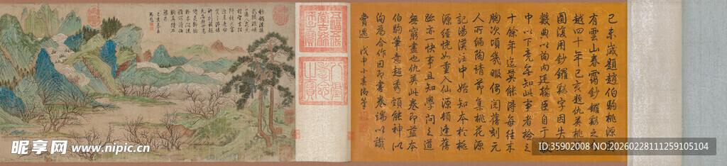 仇英作品古代书画作品展示