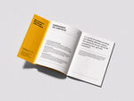 A5展开宣传册设计稿样机模板