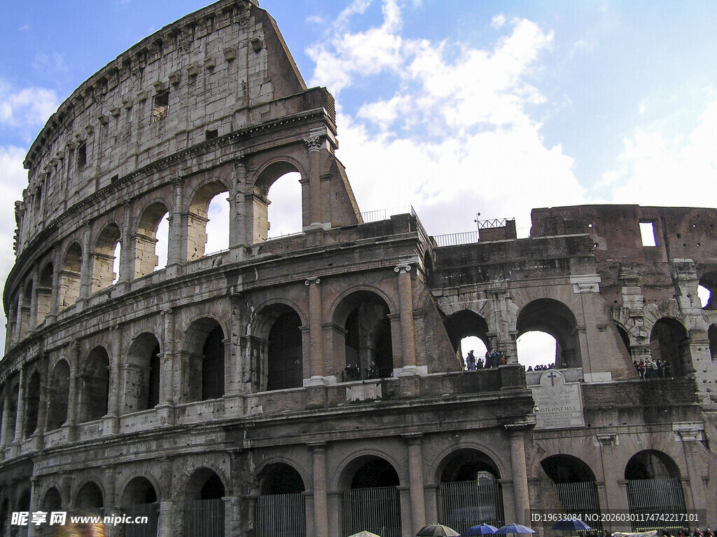 罗马斗兽场建筑