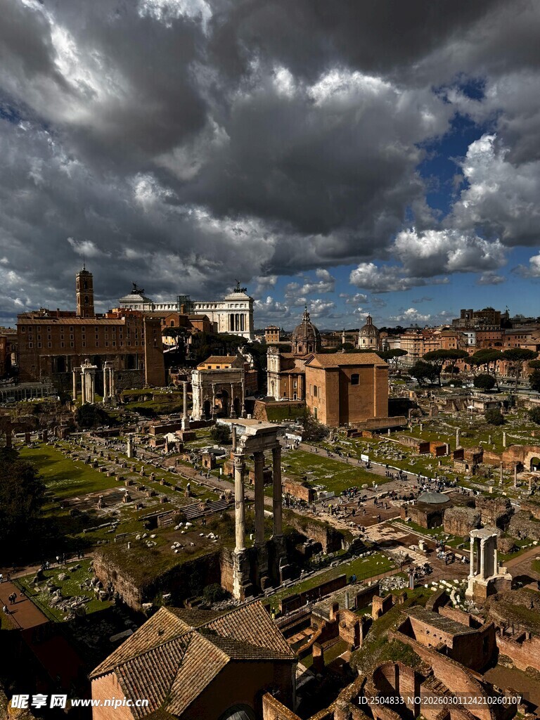 罗马废墟 历史遗迹的沧桑