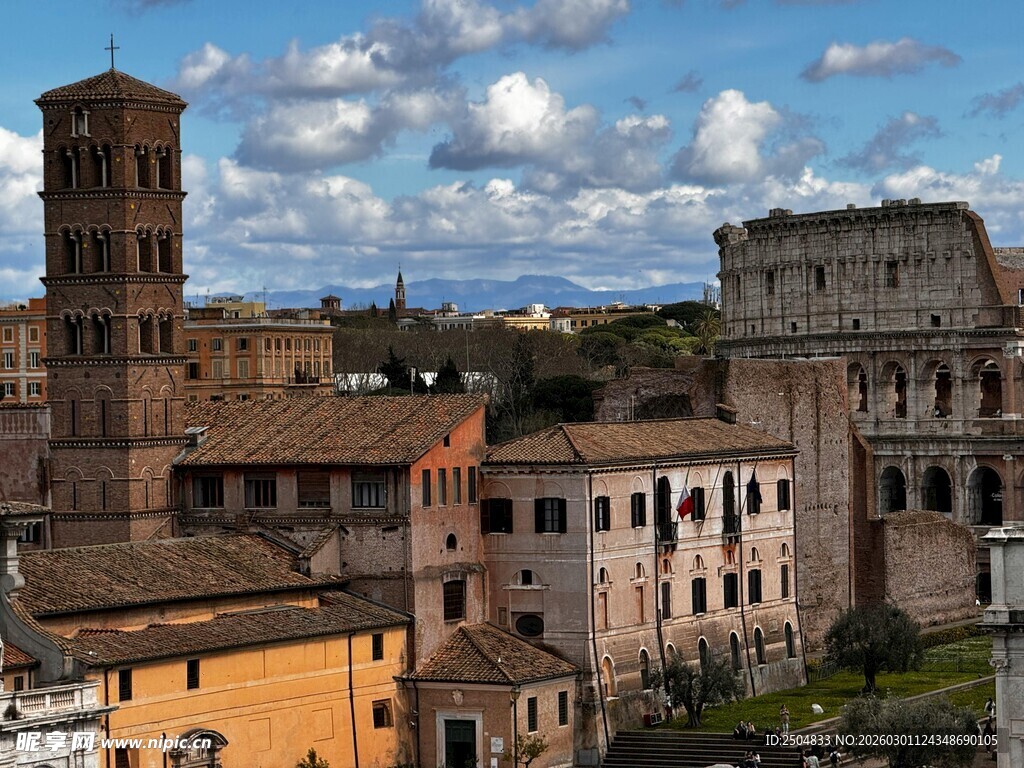 罗马城市建筑景观