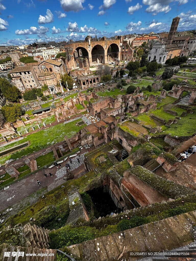 罗马古迹全景