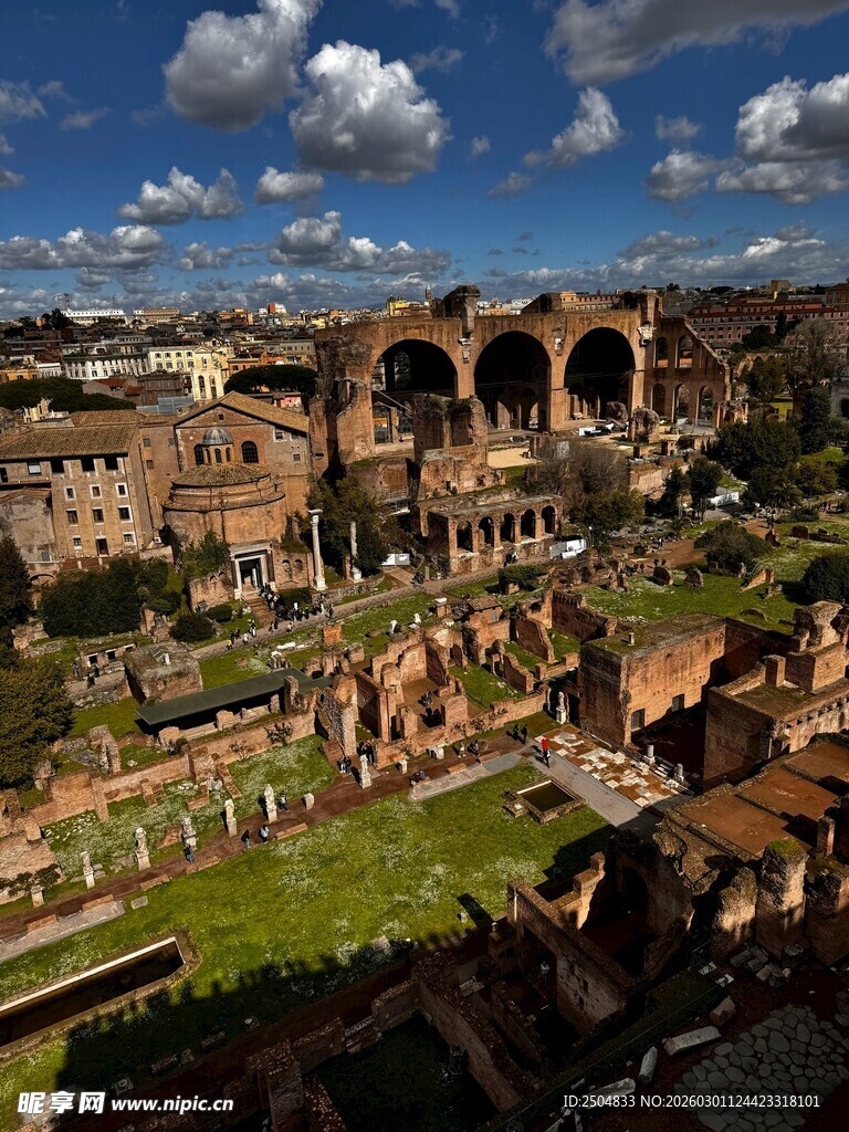罗马古迹全景