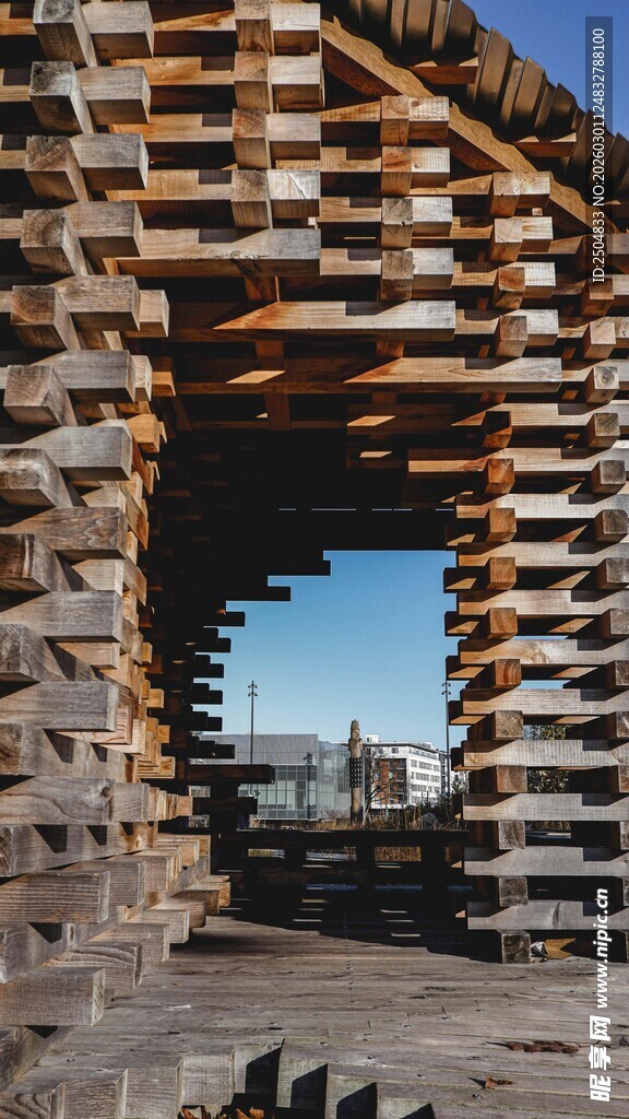 独特拱形建筑外观