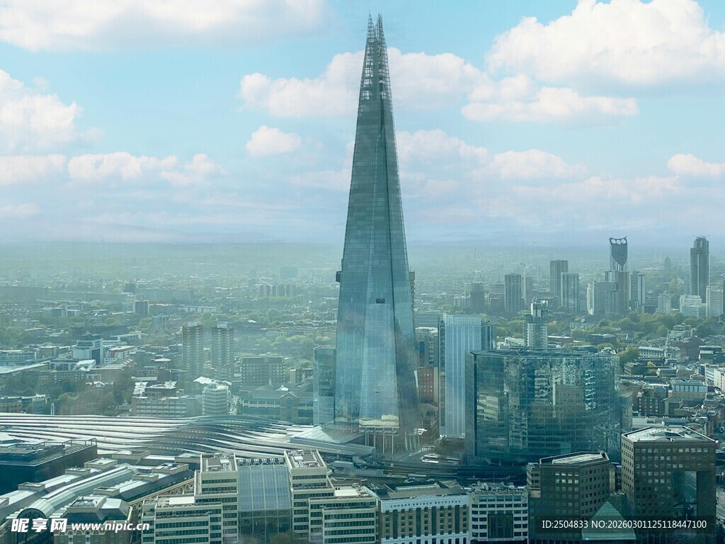 伦敦碎片大厦城市景观