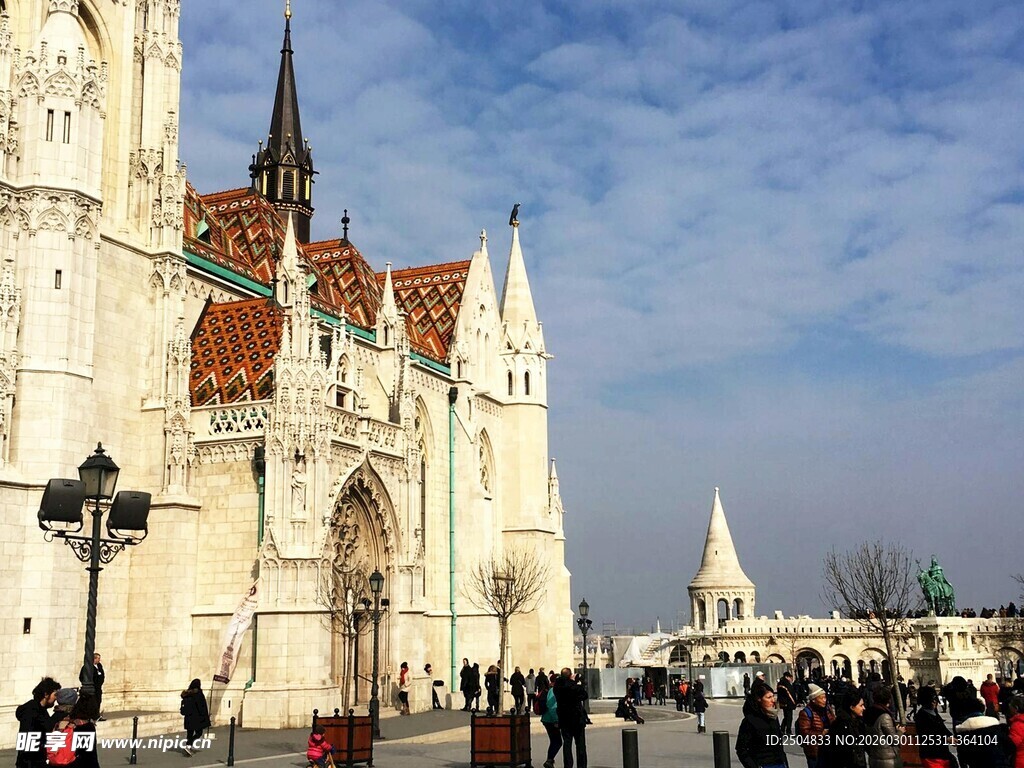 布达佩斯渔人堡景观