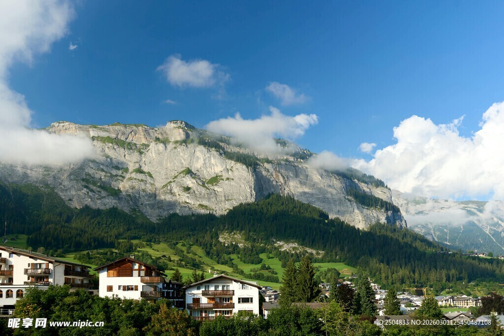 山间小镇风景