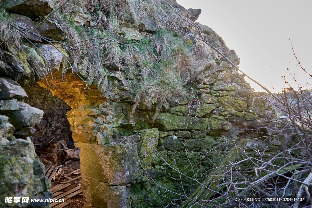 山间石径 自然幽美之景