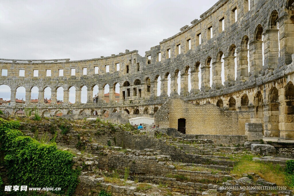 古罗马圆形剧场遗址