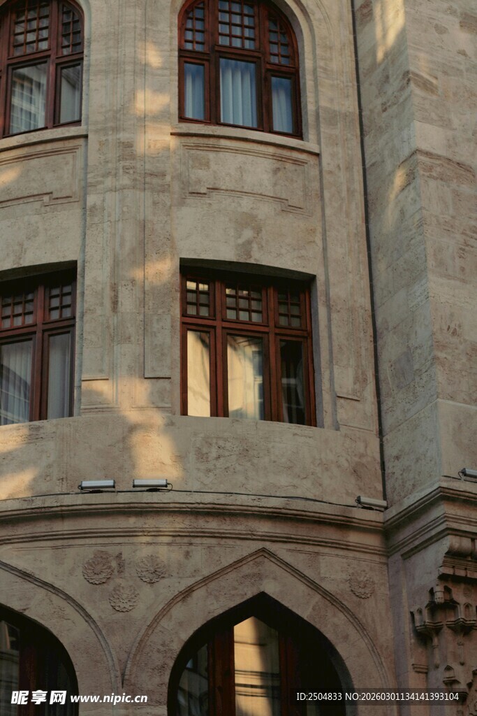 欧式古典建筑外观细节