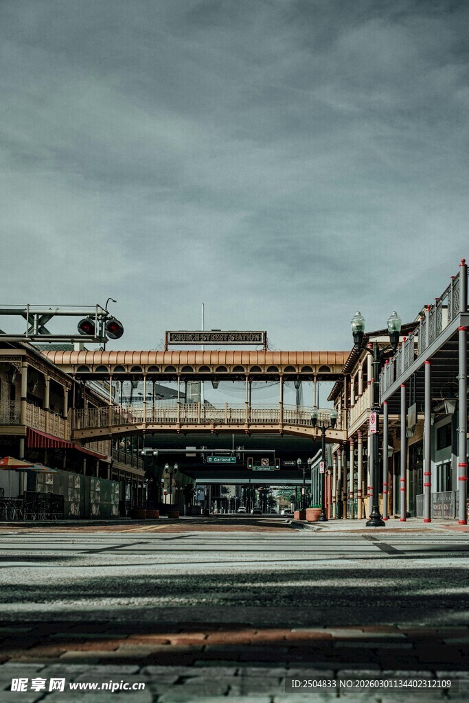 工业风废弃建筑场景