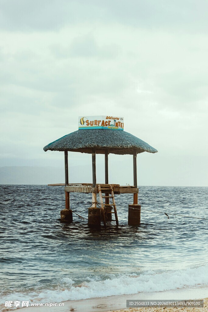 海上凉亭 悠享海滨静谧