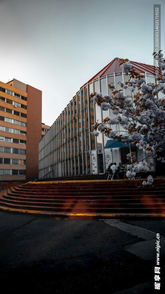 城市建筑景观 光影下的美