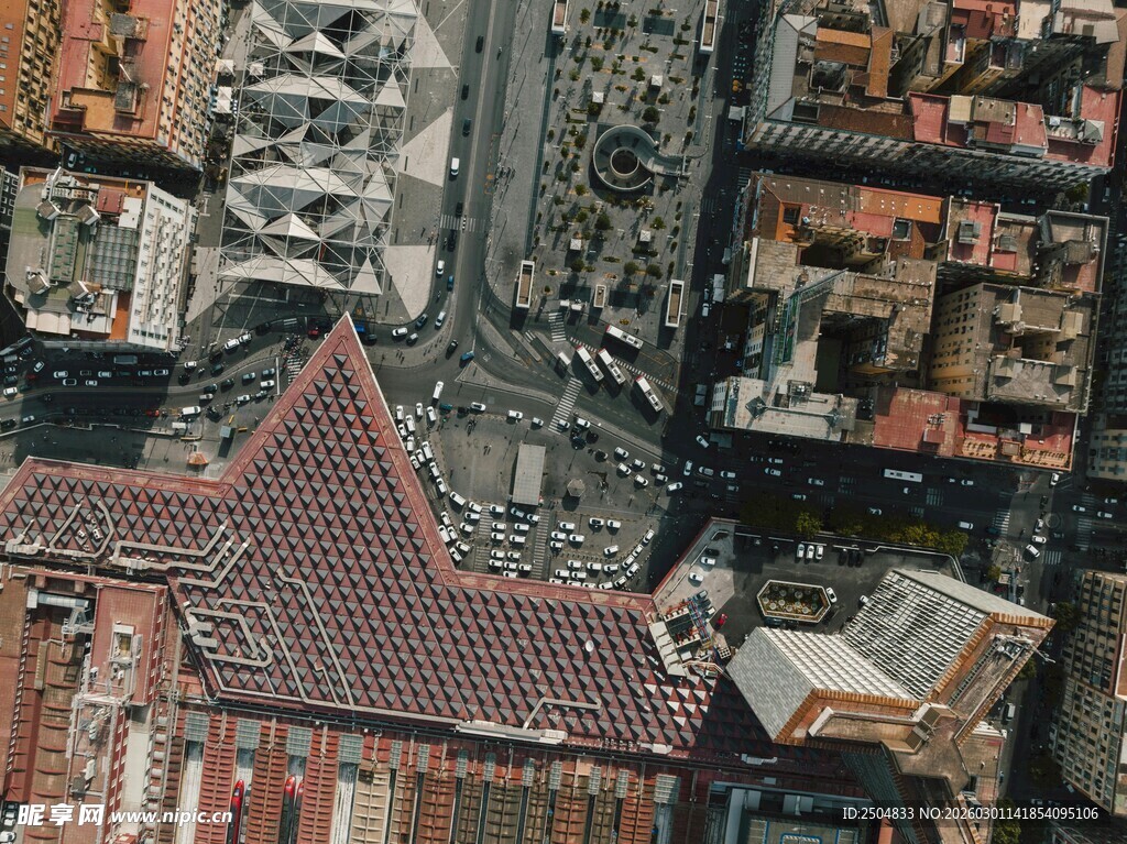 中式古建筑屋顶景观