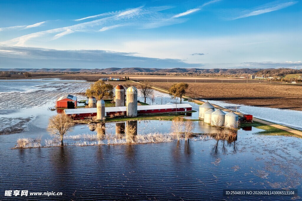 海边码头设施景观
