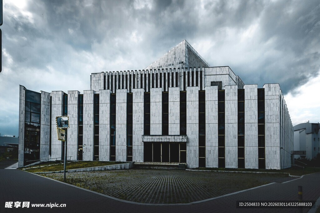 现代风格建筑外观