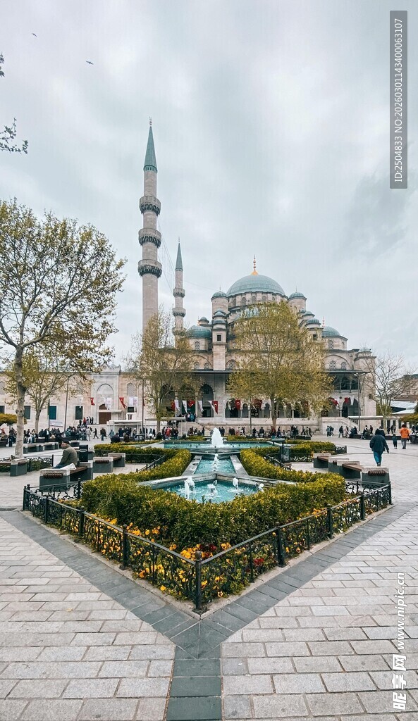 伊斯坦布尔广场景观