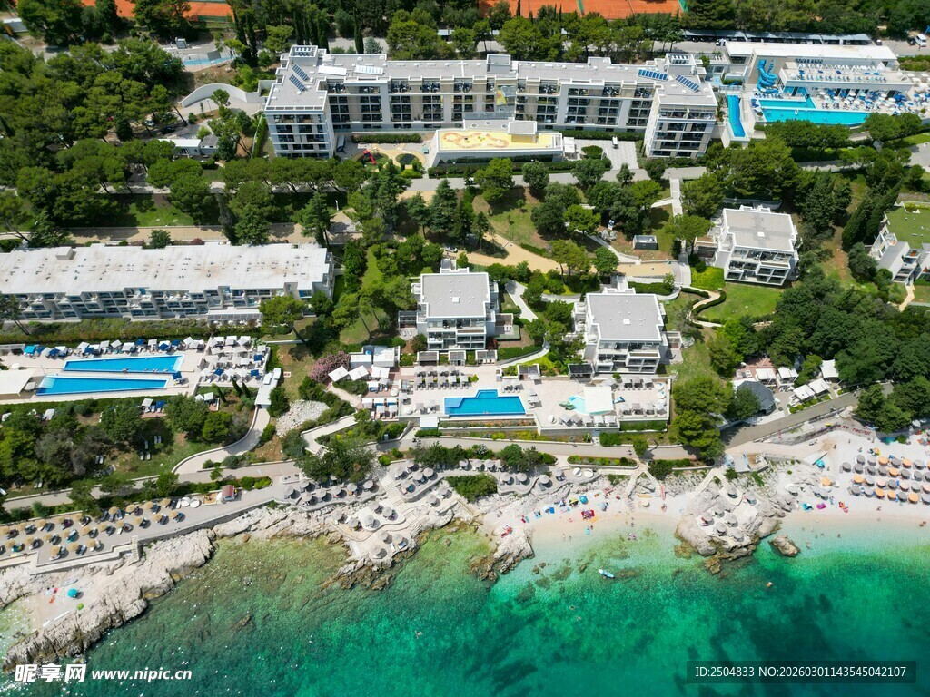 海滨豪 度假酒店俯瞰图