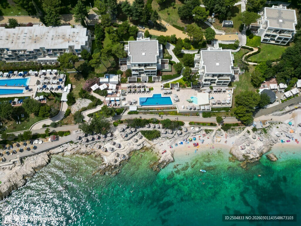 海 度假胜地俯瞰美景