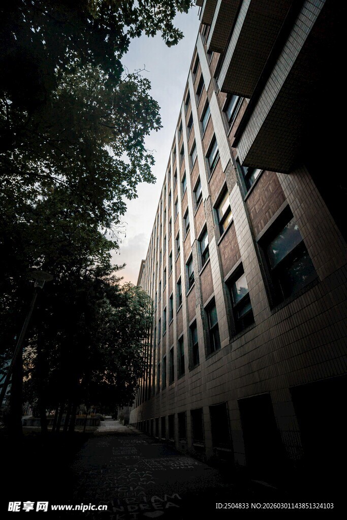 城市中林立的现代建筑