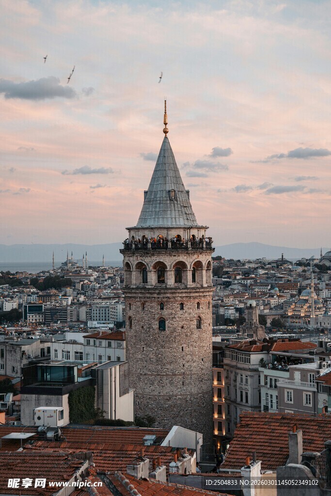 伊斯坦布尔加 太塔景观