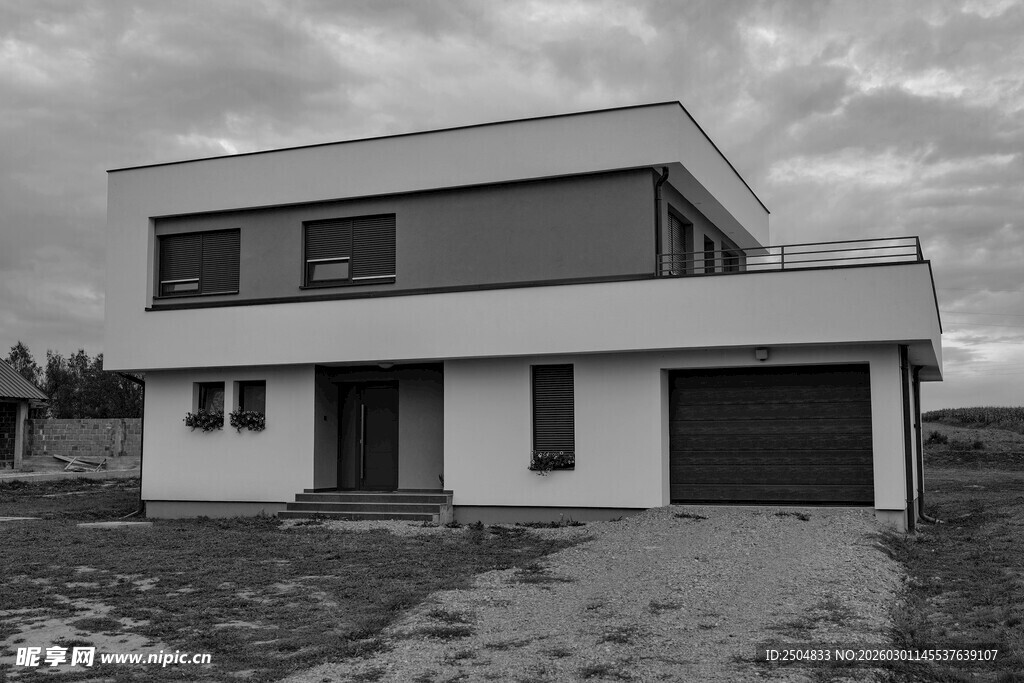 现代简约风格两层住宅