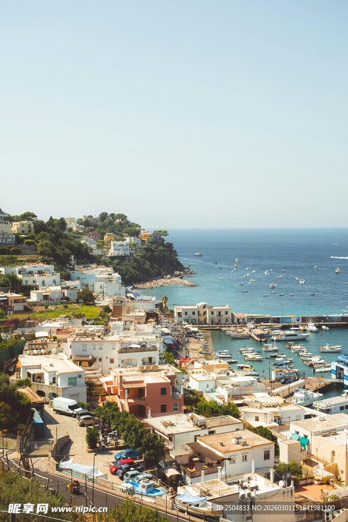 海滨小镇美丽风光