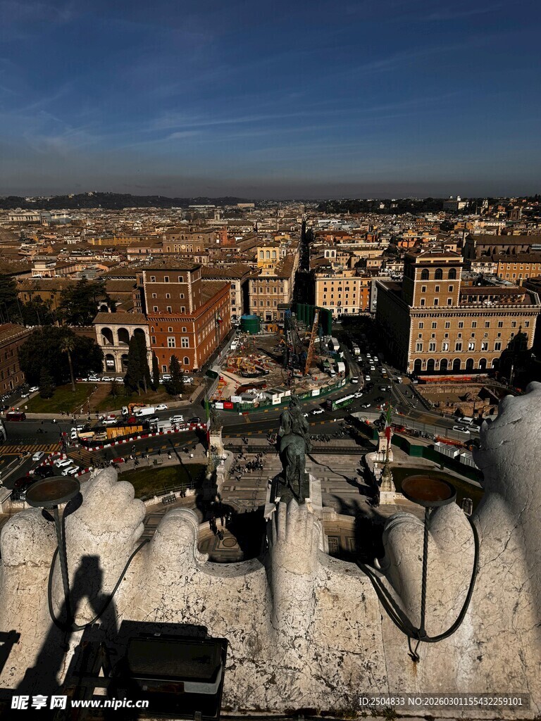 罗马城市景观俯瞰
