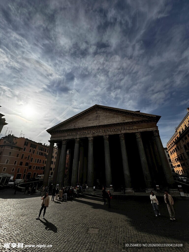 罗马万神殿建筑外观