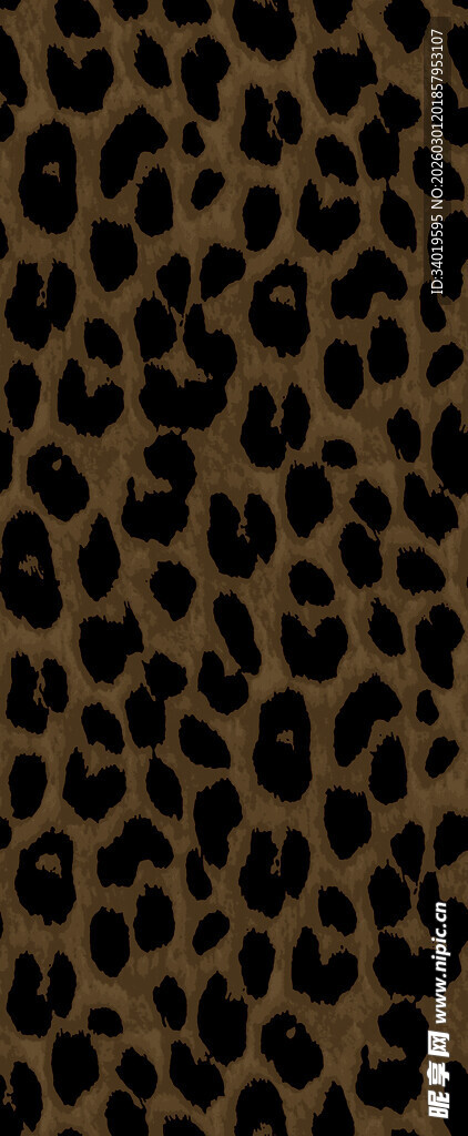 豹纹纹理图案