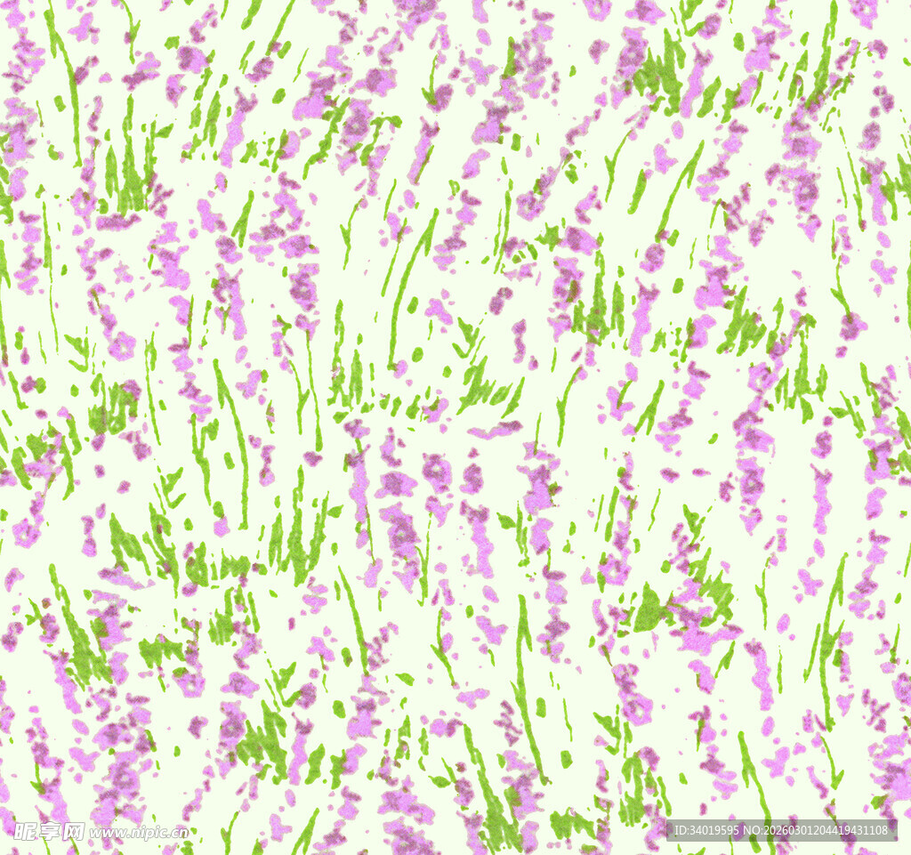 紫色花卉图案背景纹理