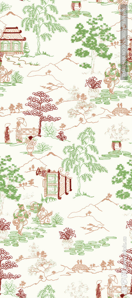 圣诞主题图案背景设计