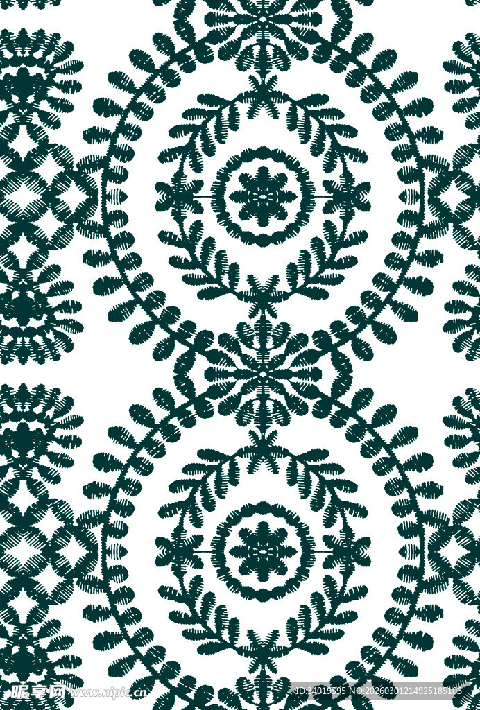 复古几何花纹图案设计