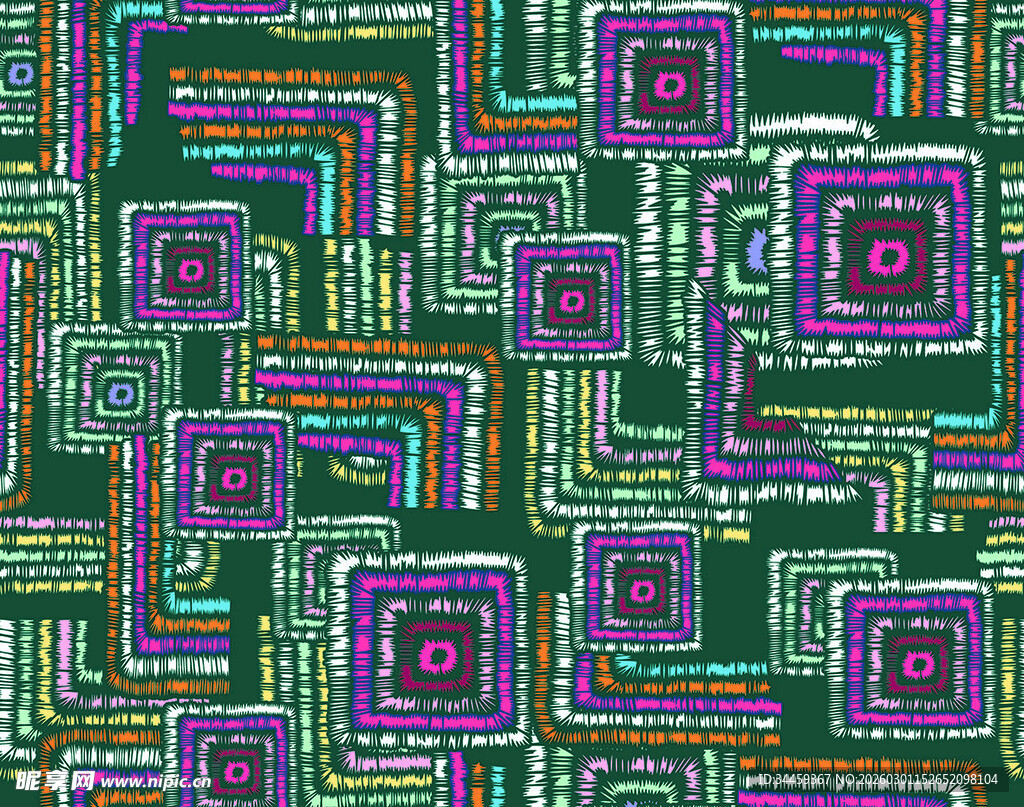 多彩电路板图案纹理