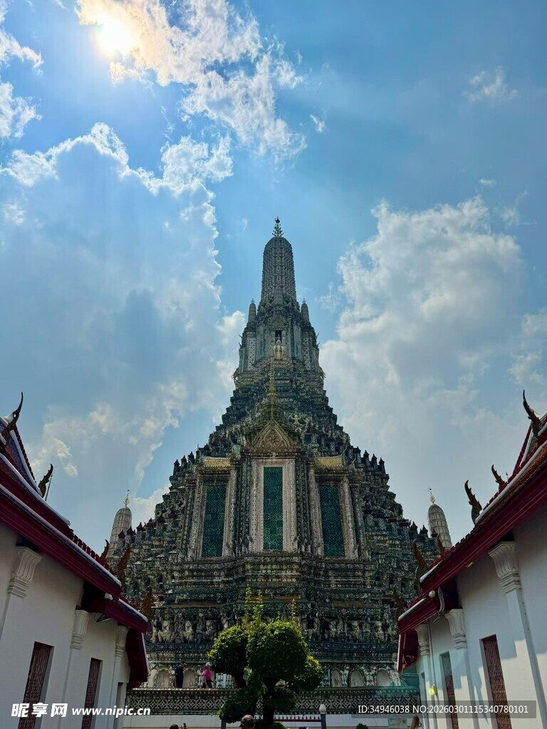 泰国寺庙建筑景观
