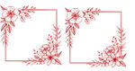 花卉边框