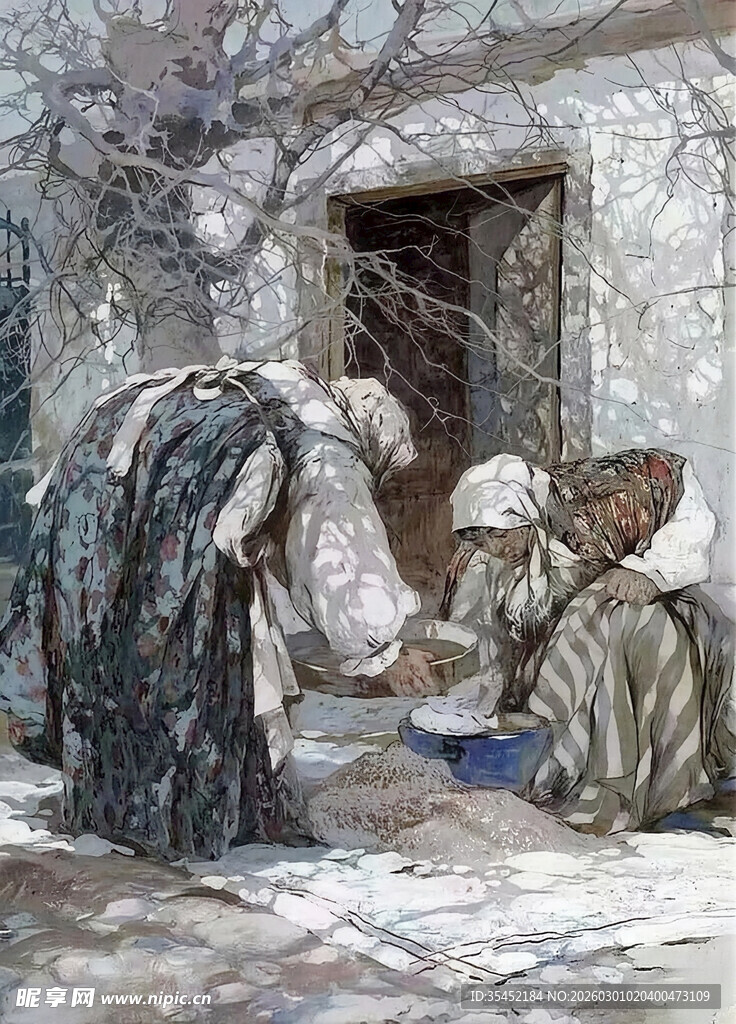 人物油画
