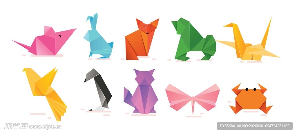 折纸动物