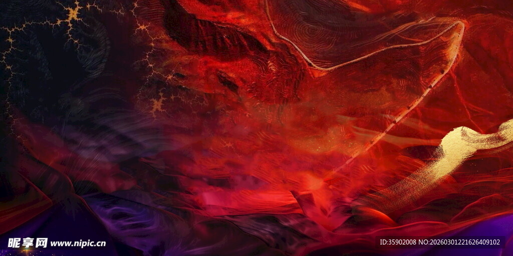 梦幻绚丽的宇宙星云景象