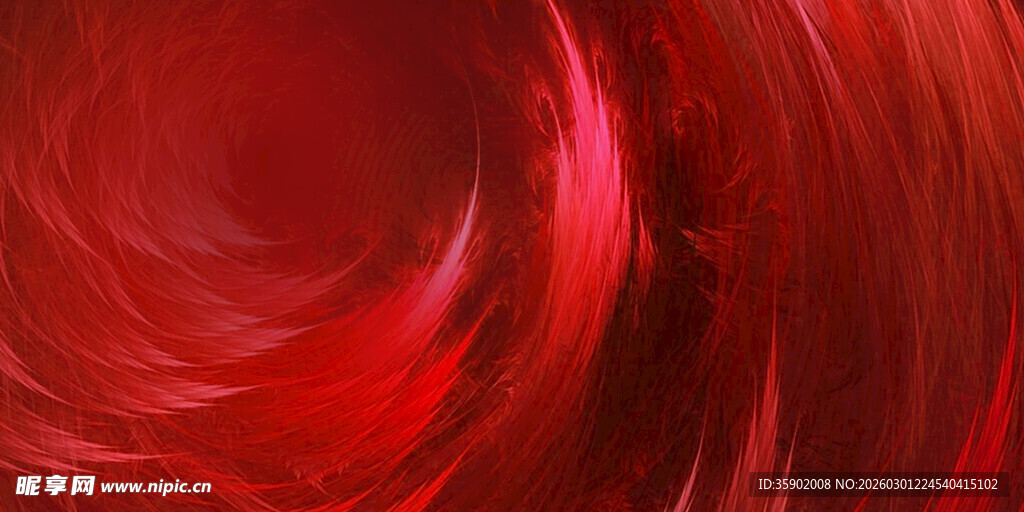 红色炫彩动感漩涡纹理