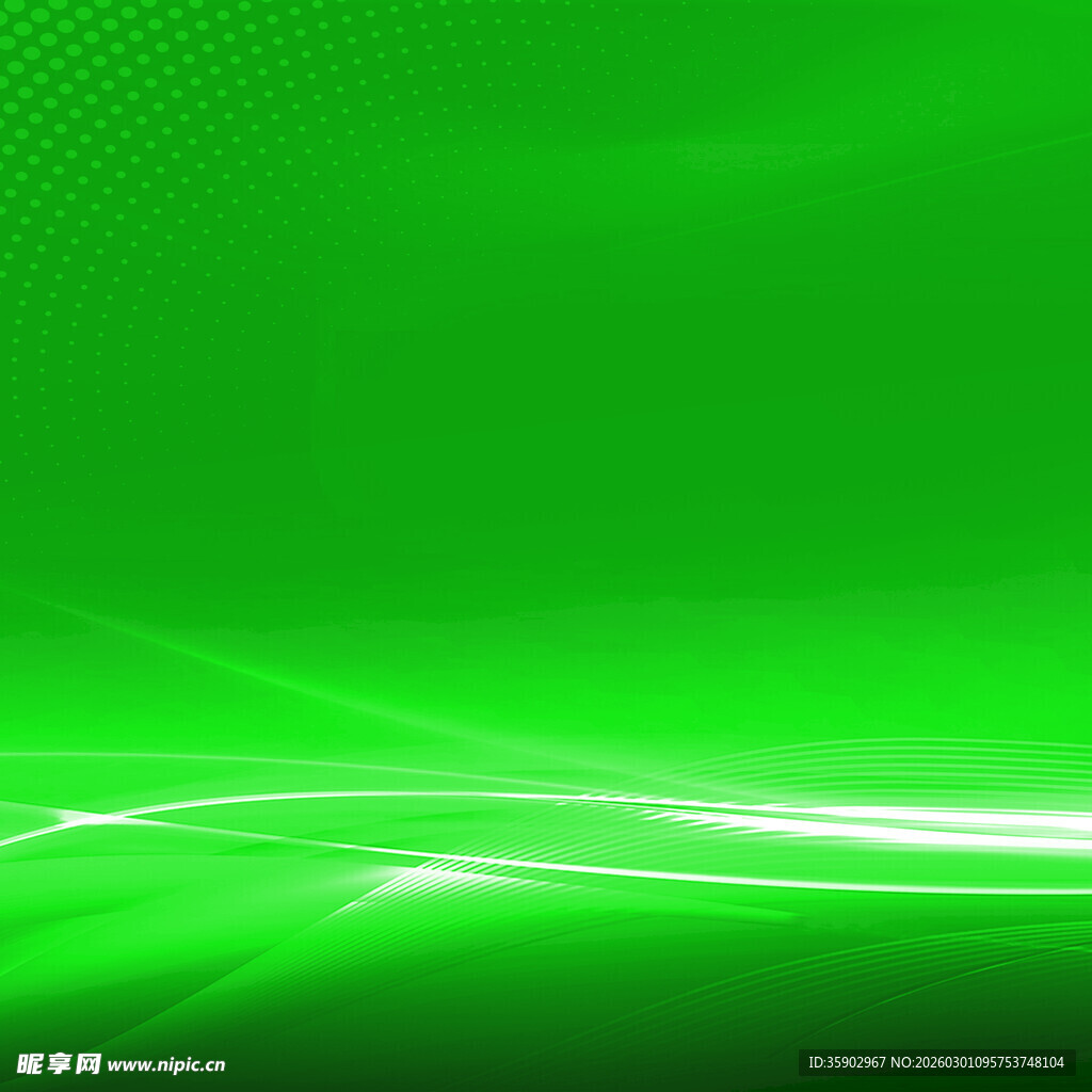 绿色动感光线背景图