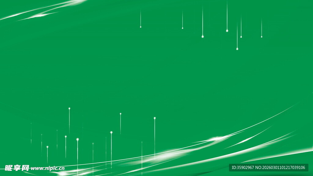 绿色动感线条背景图